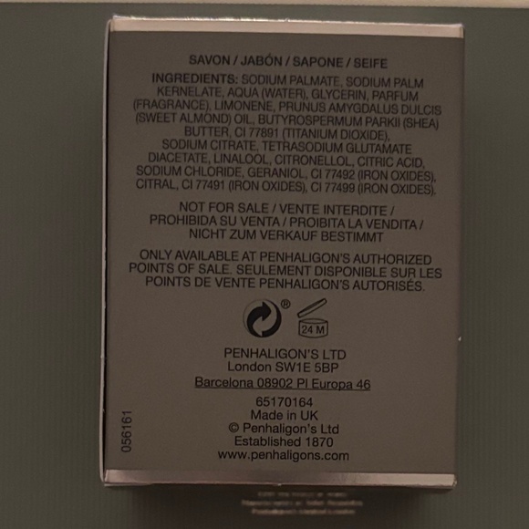 New Penhaligon Luna Travel size Soap - Picture 2 of 2